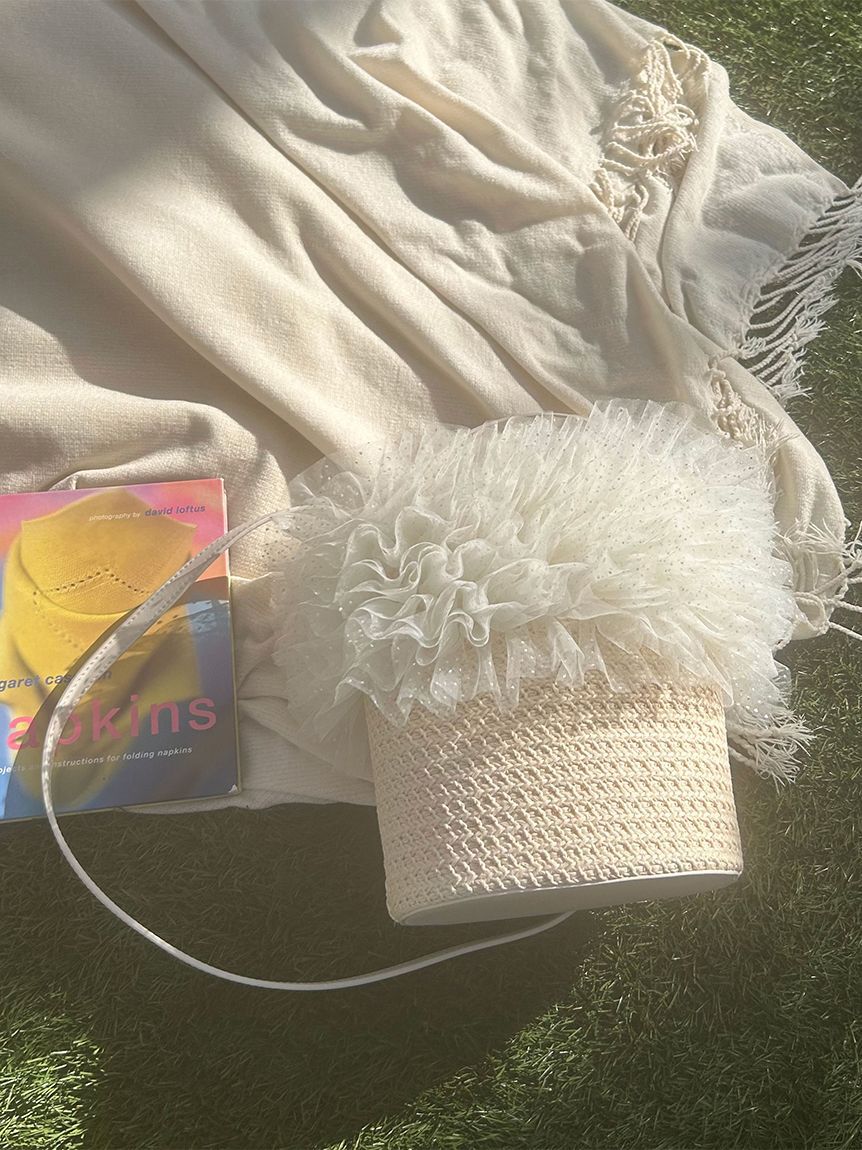 LILY BROWN「【限定カラー】2wayチュール切り替えバッグ」|ショルダー・メッセンジャー|