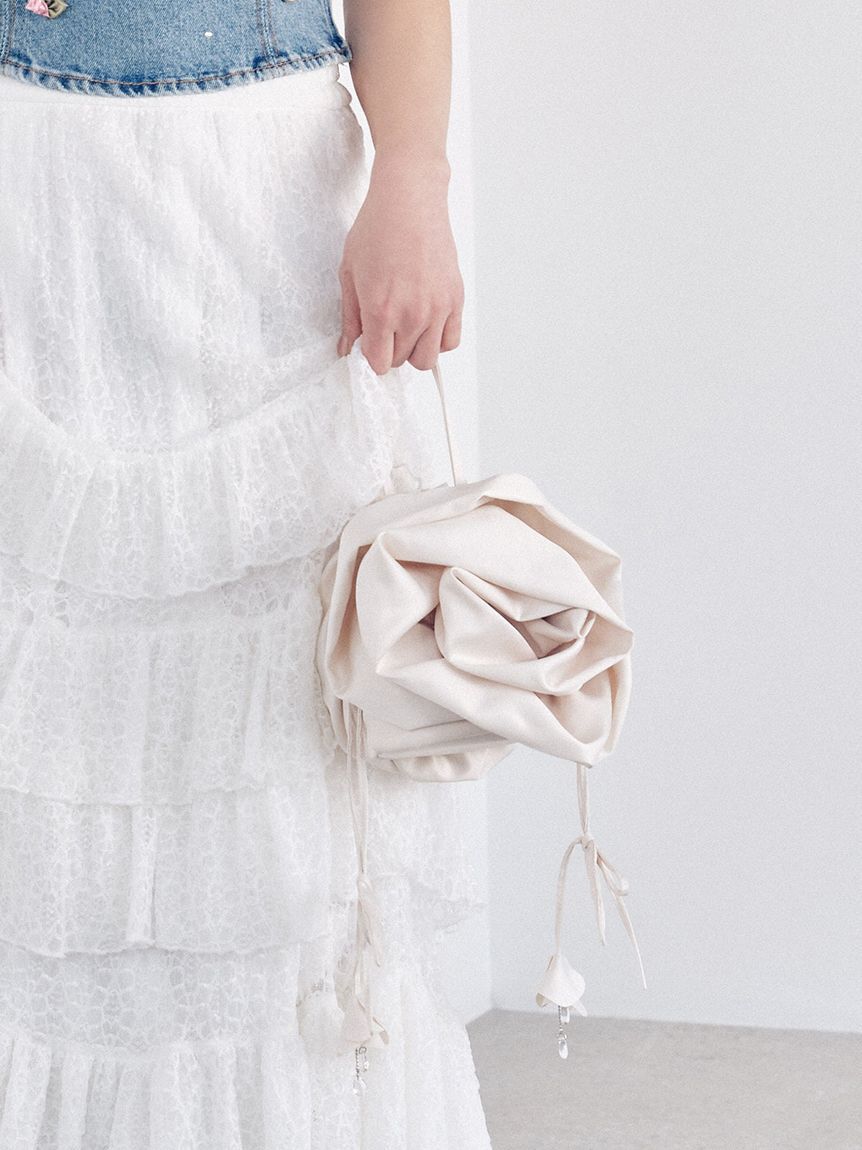 LILY BROWN「[L.B CANDY STOCK]3Dフラワーバッグ」|ハンドバッグ|