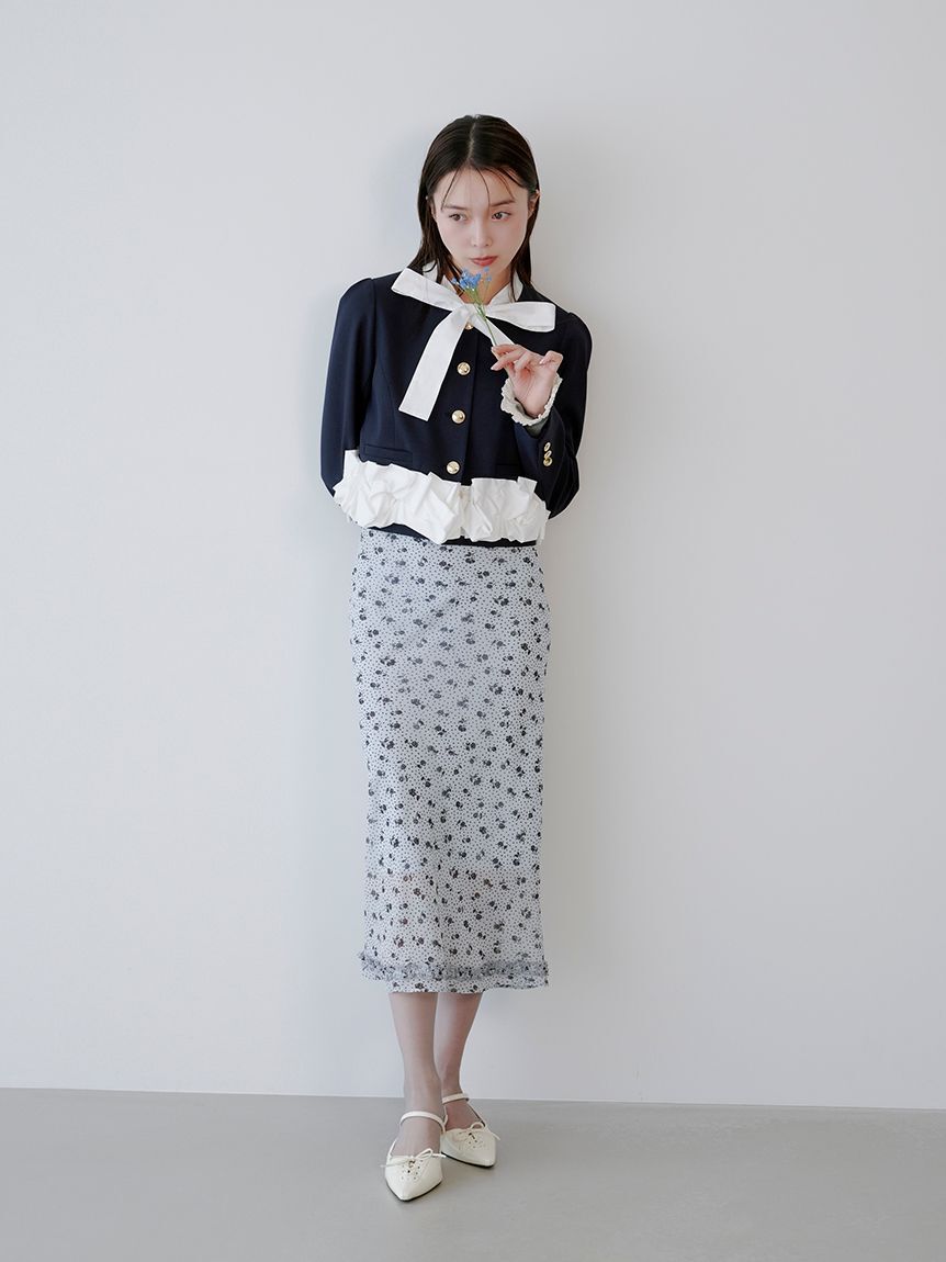 LILY BROWN「レースアップスリングバッグパンプス」|パンプス|