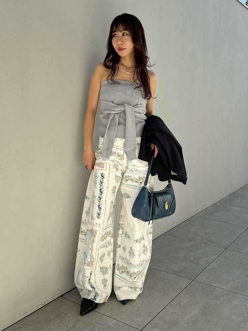 LILY BROWN「レースアップスリングバッグパンプス」|パンプス|