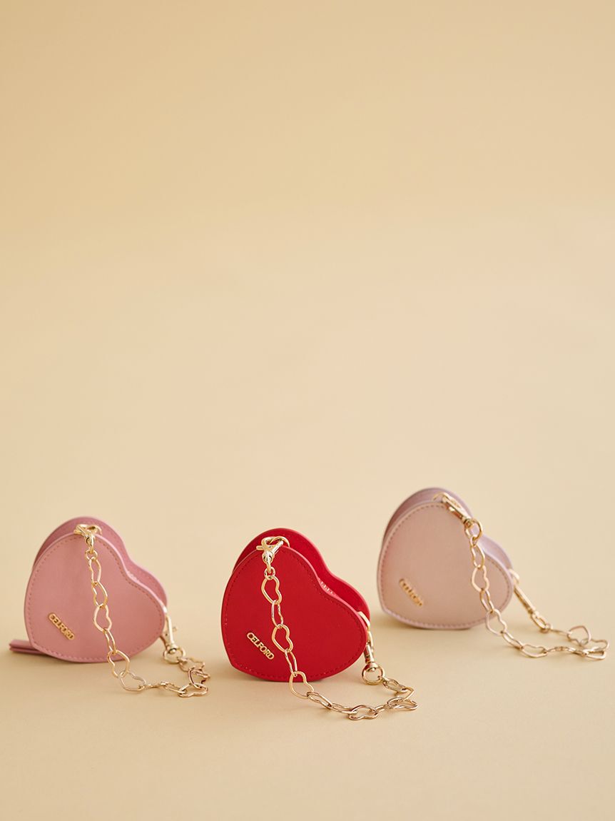 CELFORD「ハートチャームポーチ」|ポーチ|