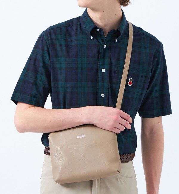 MACKINTOSH PHILOSOPHY「シンセティックシュリンクレザー 2WAYショルダーバッグ」|ショルダー・メッセンジャー|