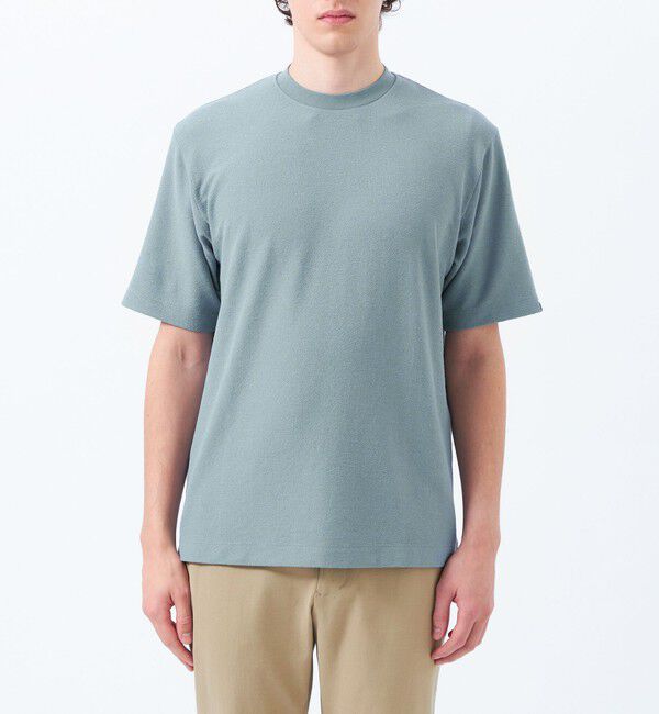 MACKINTOSH PHILOSOPHY「パイル調ドライミックス クルーネックプルオーバー」|Tシャツ・カットソー|