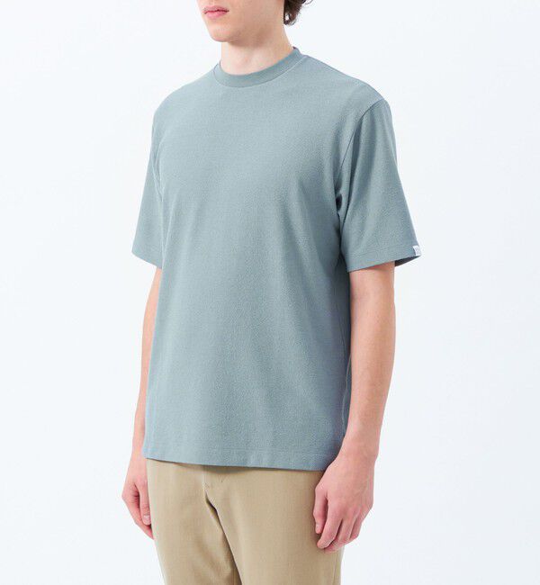 MACKINTOSH PHILOSOPHY「パイル調ドライミックス クルーネックプルオーバー」|Tシャツ・カットソー|