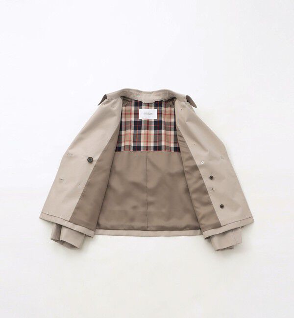 MACKINTOSH PHILOSOPHY「【WELBURY TRENCH SHORT(ウェルベリートレンチショート)】ライトギャバジン」|トレンチコート|