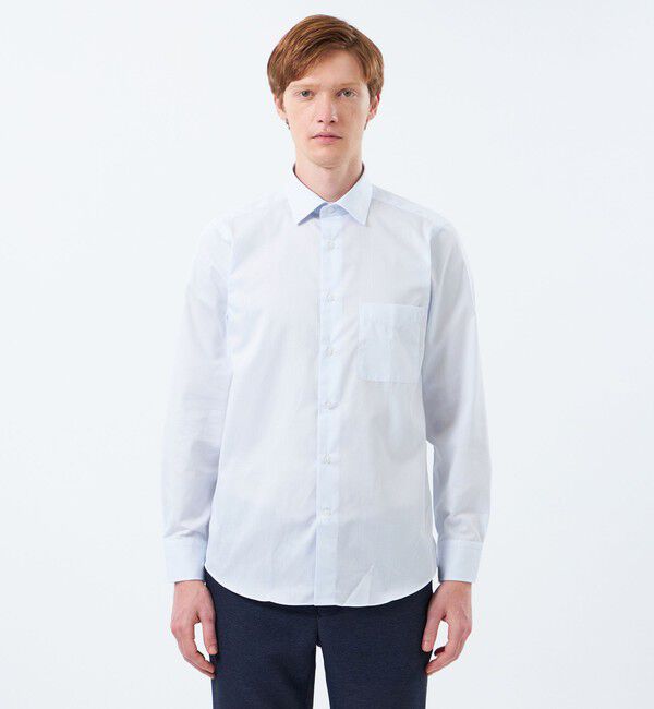 MACKINTOSH PHILOSOPHY「【WEB&一部店舗限定】長袖セミワイドカラー 柄バリエーション」|シャツ・ブラウス|