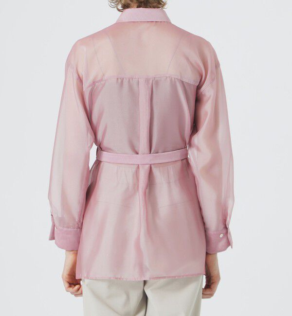  「シフォンジーシアーシャツ」|シャツ・ブラウス|