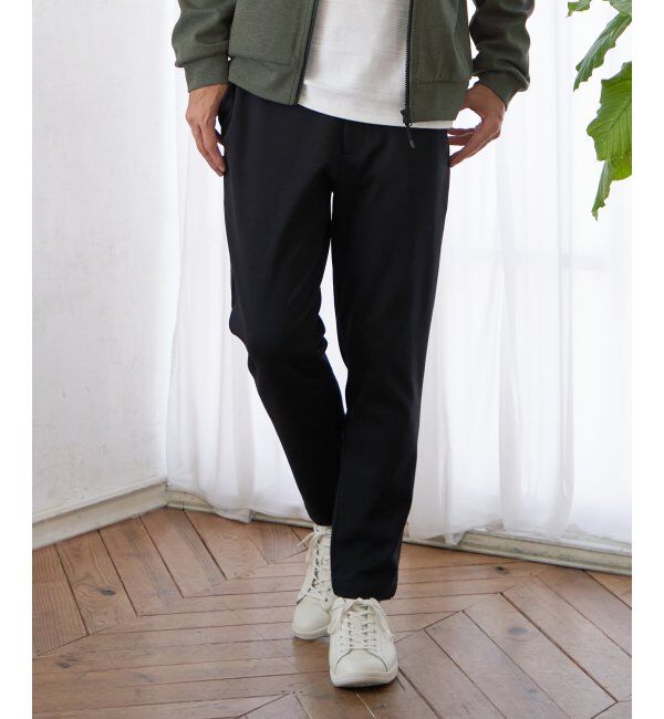 ikka「テックストレッチテーパードパンツ」|その他|
