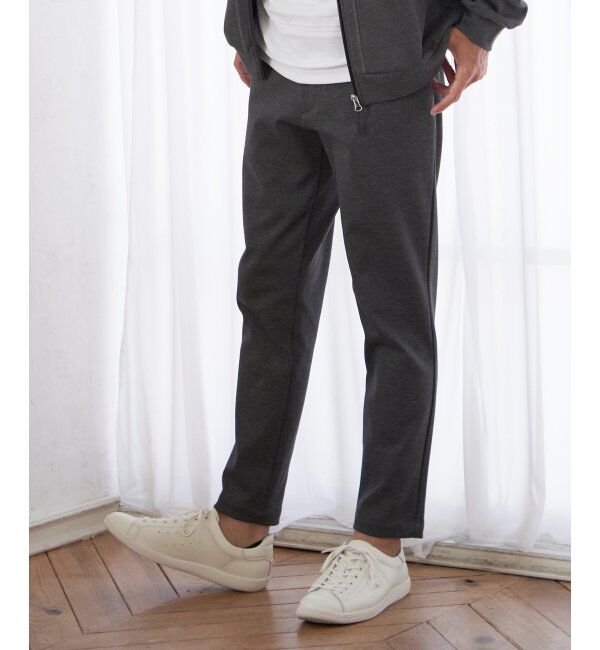 ikka「テックストレッチテーパードパンツ」|その他|