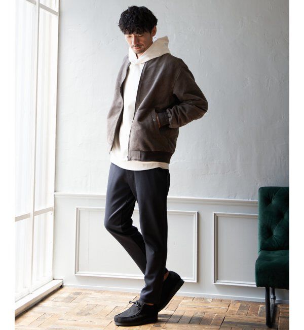 ikka「テックストレッチテーパードパンツ」|その他|