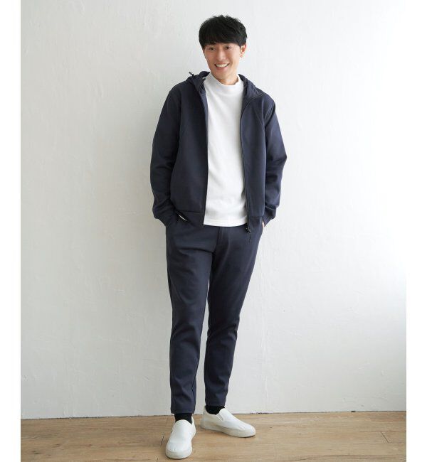 ikka「テックストレッチテーパードパンツ」|その他|