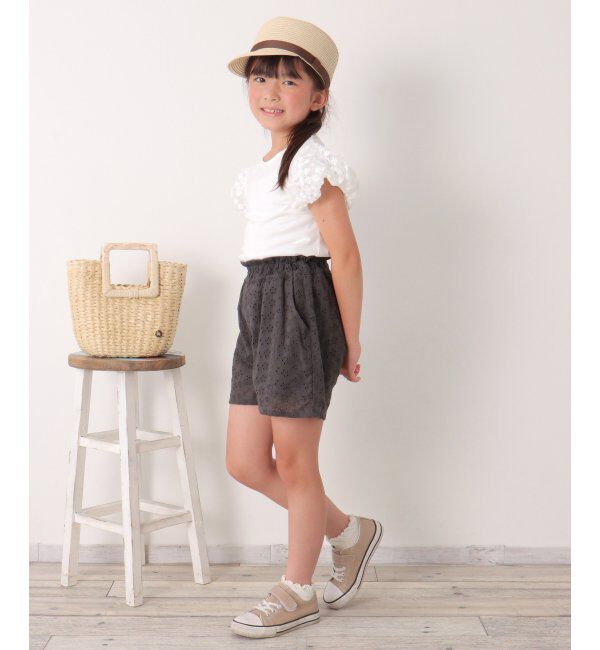 ikka kids「【セットアップ対応】コットンレースショートパンツ（120~160cm）」|その他|