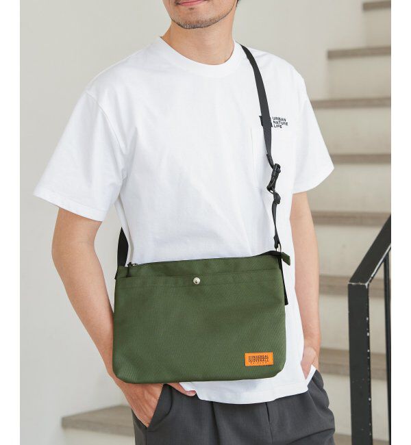 ikka「UNIVERSAL OVERALL ユニバーサルオーバーオール 撥水サコッシュ」|その他|オリーブ