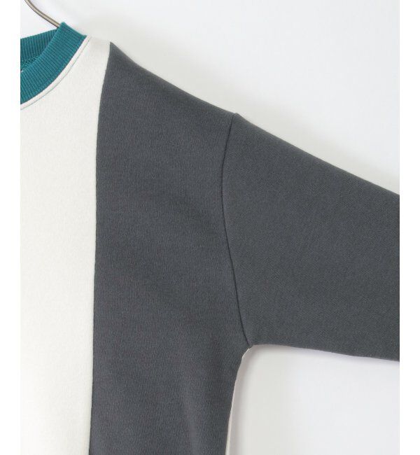 ikka kids「裏起毛縦切り替えトレーナー（120~160cm）」|Tシャツ・カットソー|