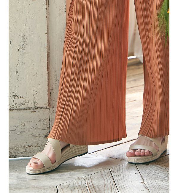 ikka「ウェッジラバーベルトサンダル」|その他|