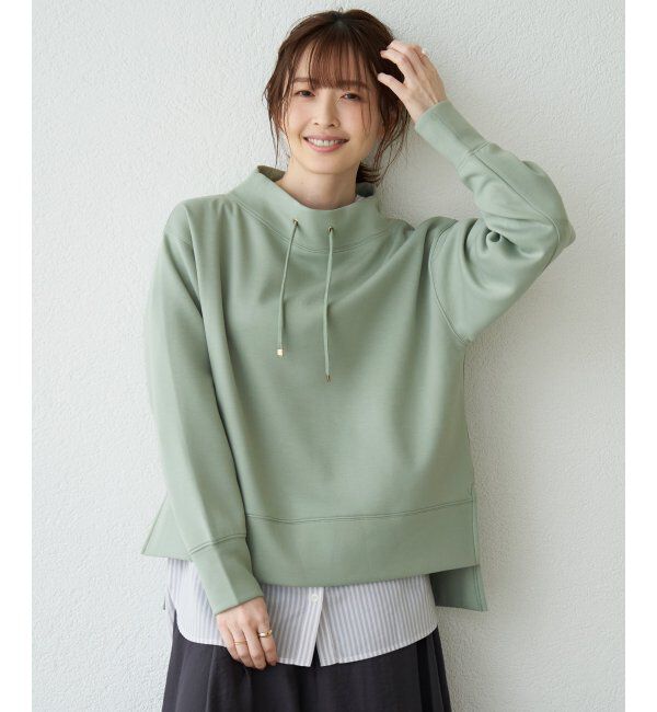 ikka「【親子おそろい】GOKU楽ダンボールスピンドル」|パーカー|ミントグリーン