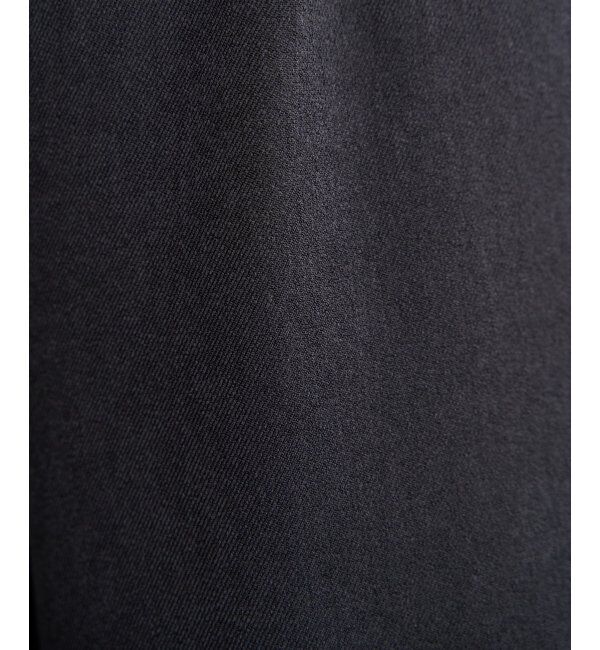 ikka「ツイルサイドベルトワイドパンツ」|その他|