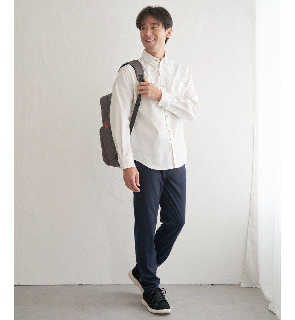 ikka「イージーケアソフトOXスイスカラーボタンダウンシャツ」|シャツ・ブラウス|