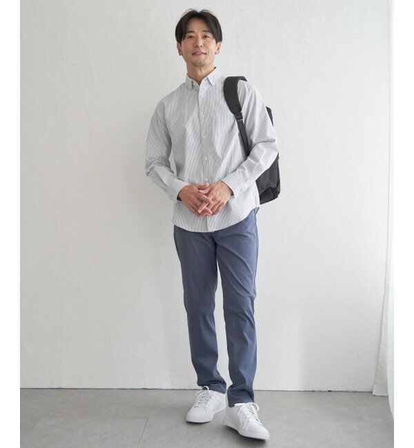 ikka「イージーケアソフトOXスイスカラーボタンダウンシャツ」|シャツ・ブラウス|