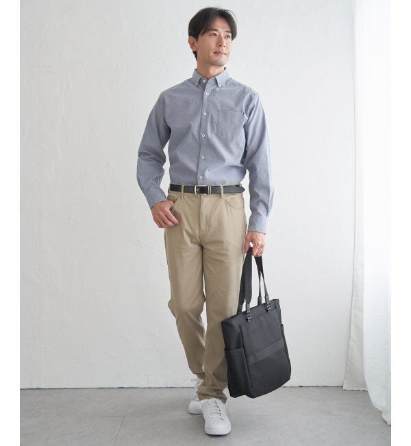 ikka「イージーケアソフトOXスイスカラーボタンダウンシャツ」|シャツ・ブラウス|