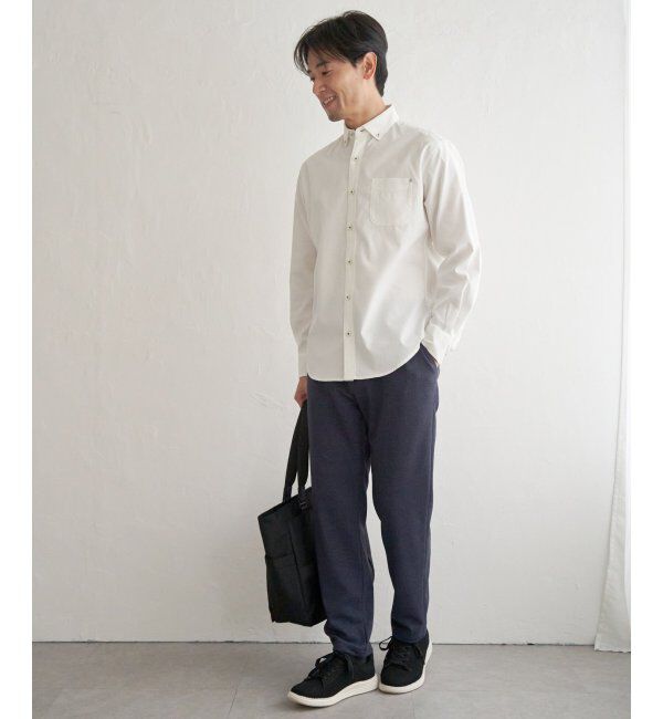 ikka「イージーケアソフトOXスイスカラーボタンダウンシャツ」|シャツ・ブラウス|