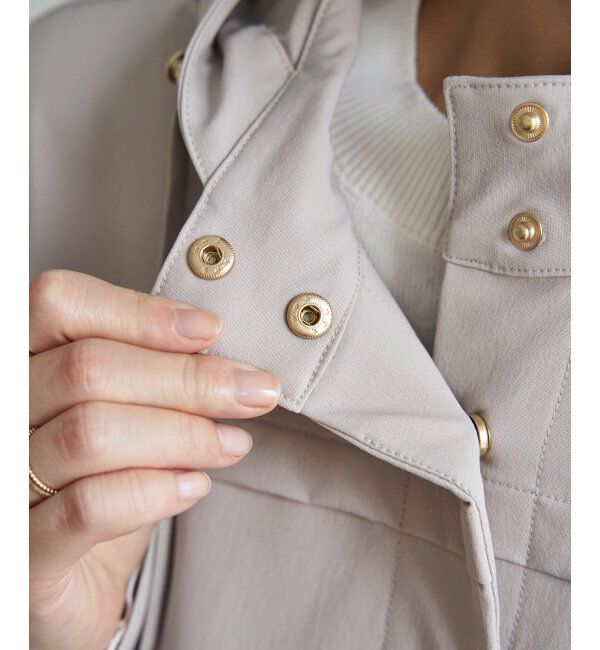 ikka「撥水花粉リリースフィールドコート」|その他|