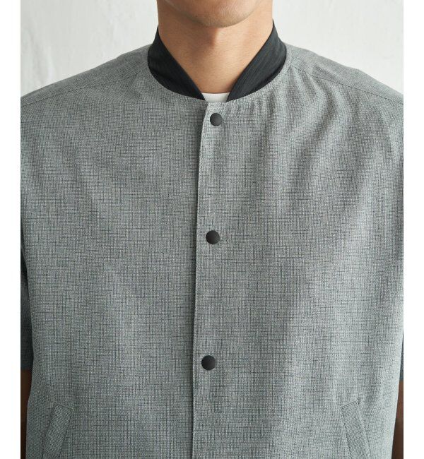 ikka「【イージーケア】半袖ブルゾン」|ブルゾン・スタジャン|