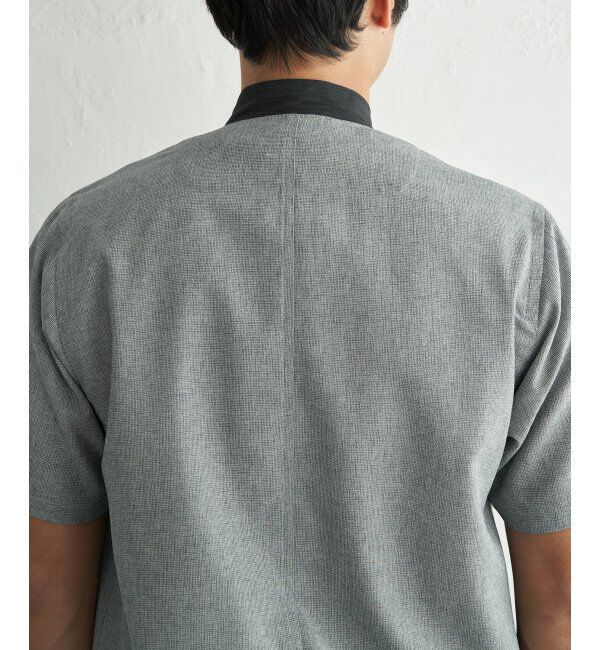 ikka「【イージーケア】半袖ブルゾン」|ブルゾン・スタジャン|