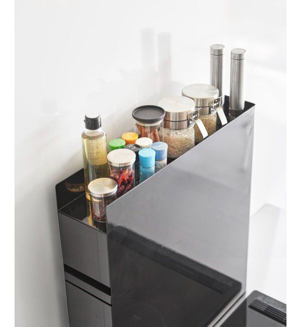 Lbc with Life「【tower】隠せる調味料ラック2段　」|食器・キッチングッズ|