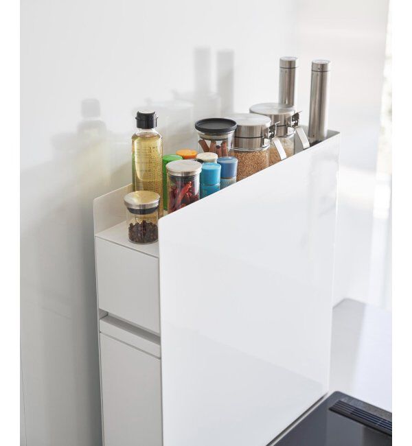 Lbc with Life「【tower】隠せる調味料ラック2段　」|食器・キッチングッズ|