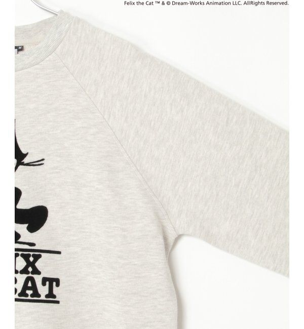 VENCE share style「Felix the cat フィリックス・ザ・キャット ラグランフロッキートレーナー」|スウェット・ジャージ|