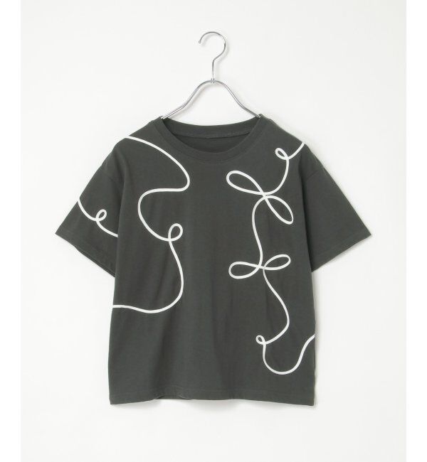 VENCE share style「コード刺繍Tシャツ」|Tシャツ・カットソー|