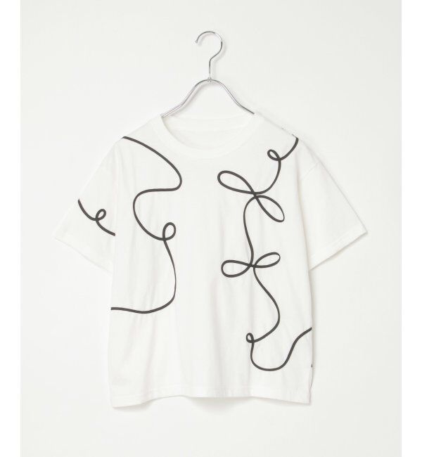 VENCE share style「コード刺繍Tシャツ」|Tシャツ・カットソー|