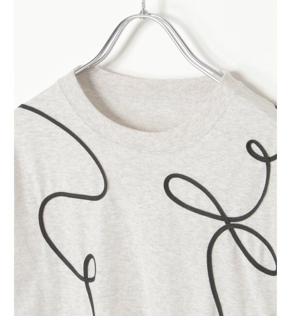 VENCE share style「コード刺繍Tシャツ」|Tシャツ・カットソー|