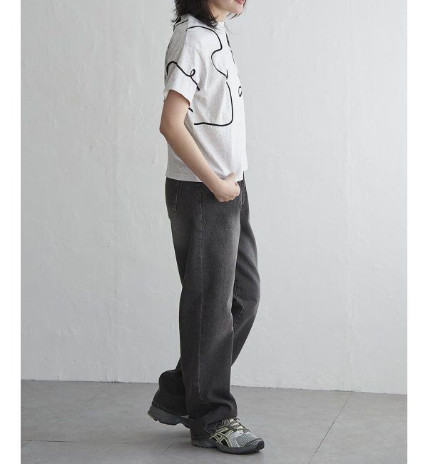 VENCE share style「コード刺繍Tシャツ」|Tシャツ・カットソー|