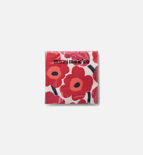 Marimekko「Unikko カクテルナプキン 25X25cm」|その他|