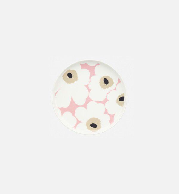 Marimekko「Unikko プレート 20cm」|その他|ｵﾌﾎﾜｲﾄ&times;ﾋﾟﾝｸ&times;ｻﾝﾄﾞ