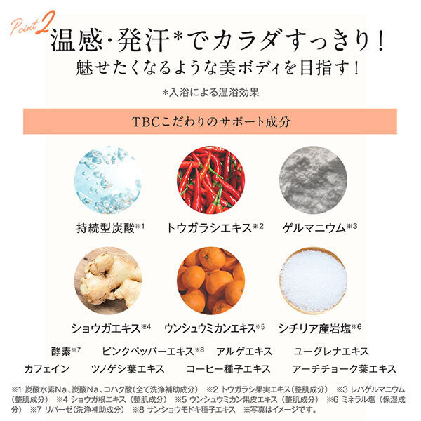  「TBC ボディコンディショニングバス」|入浴剤・バスグッズ|