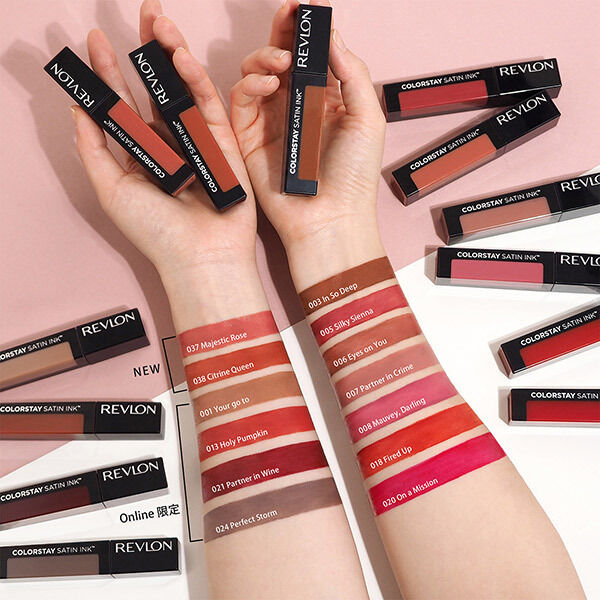  「レブロン カラーステイ サテン インク 007 パートナー イン クライムフルーティフローラル」|リップメイク|