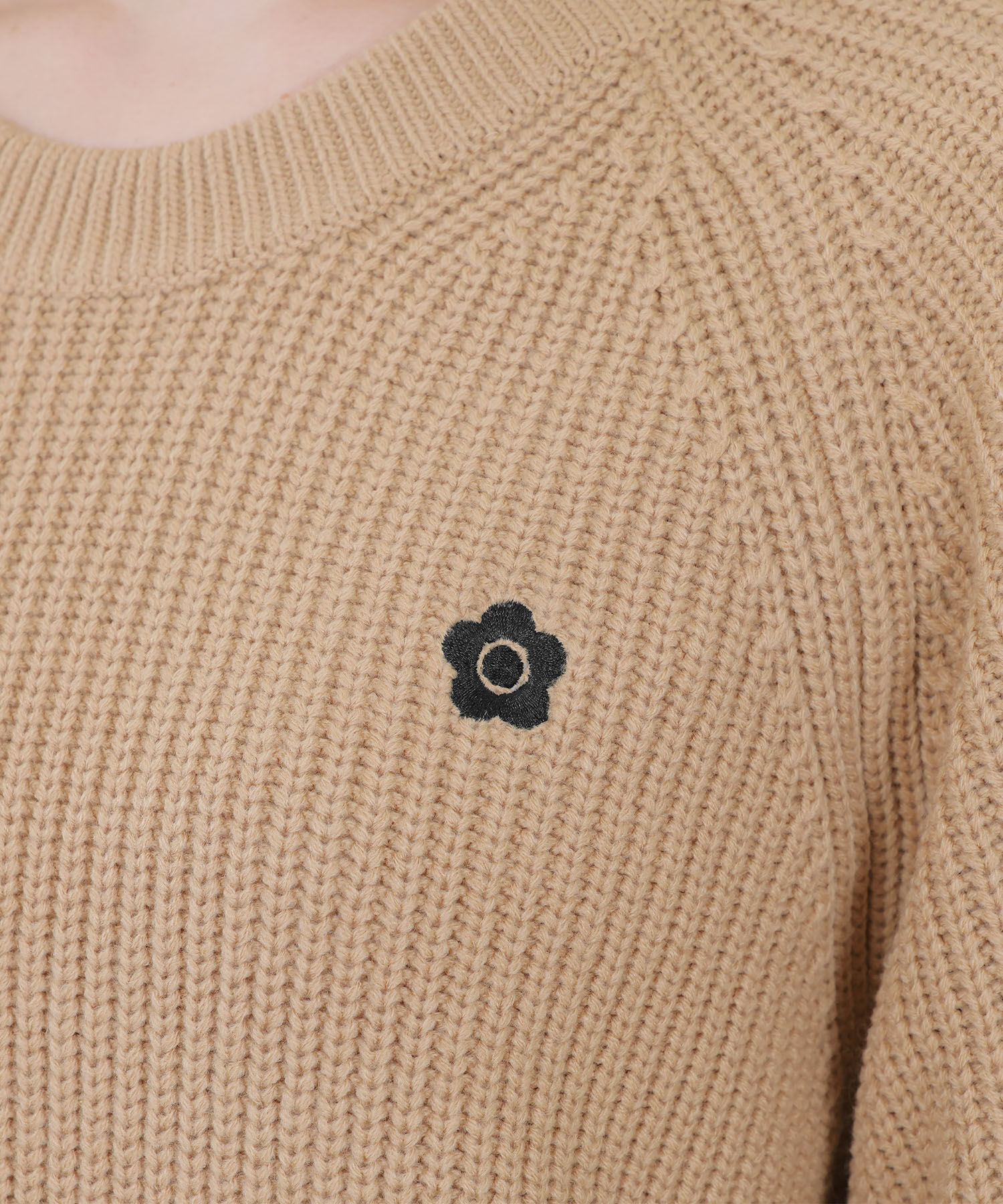 MARY QUANT「畦編みイージーニット プルオーバー」|ニット・セーター|