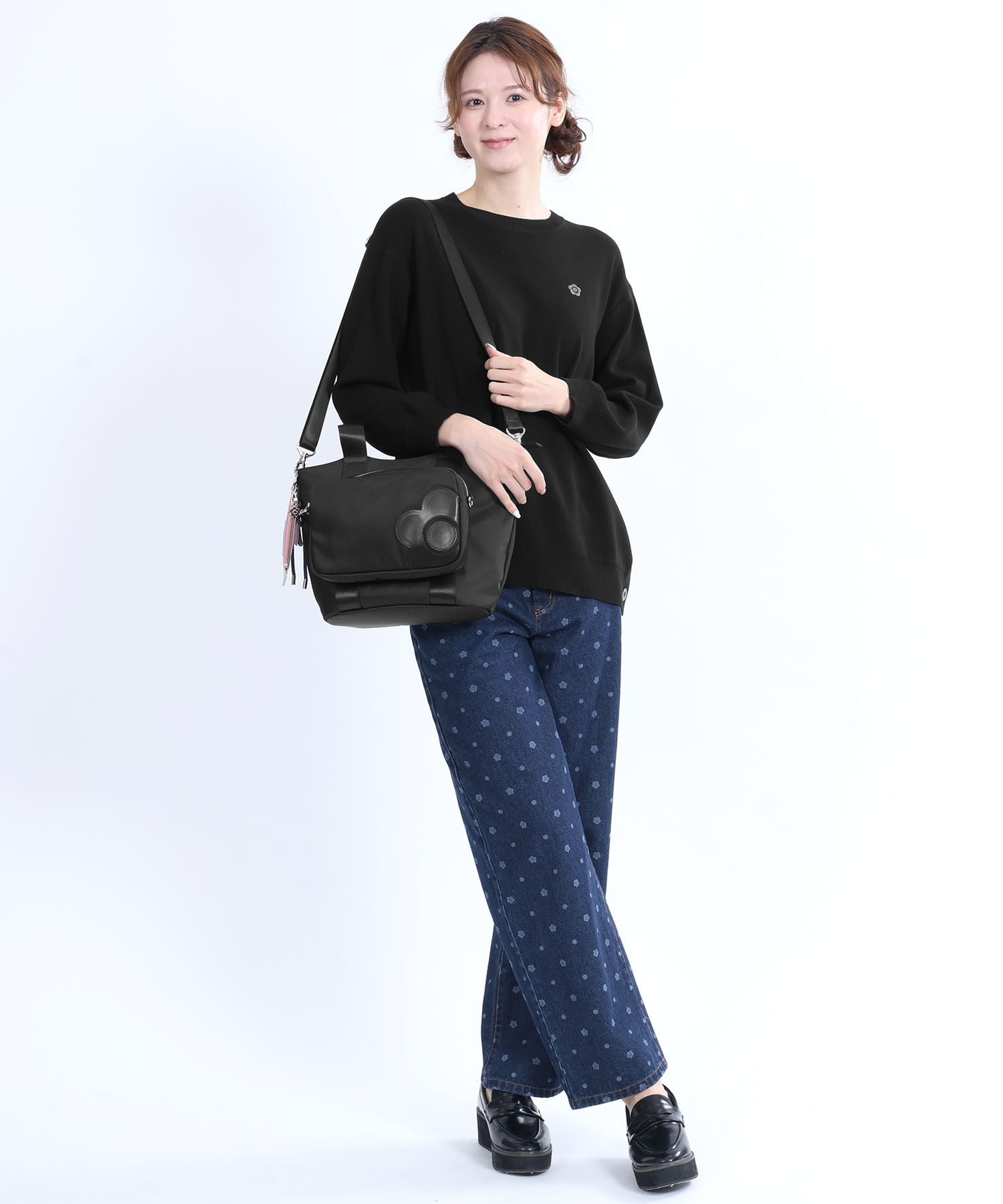 MARY QUANT「デイジーセパレート 2WAYトート」|ショルダー・メッセンジャー|