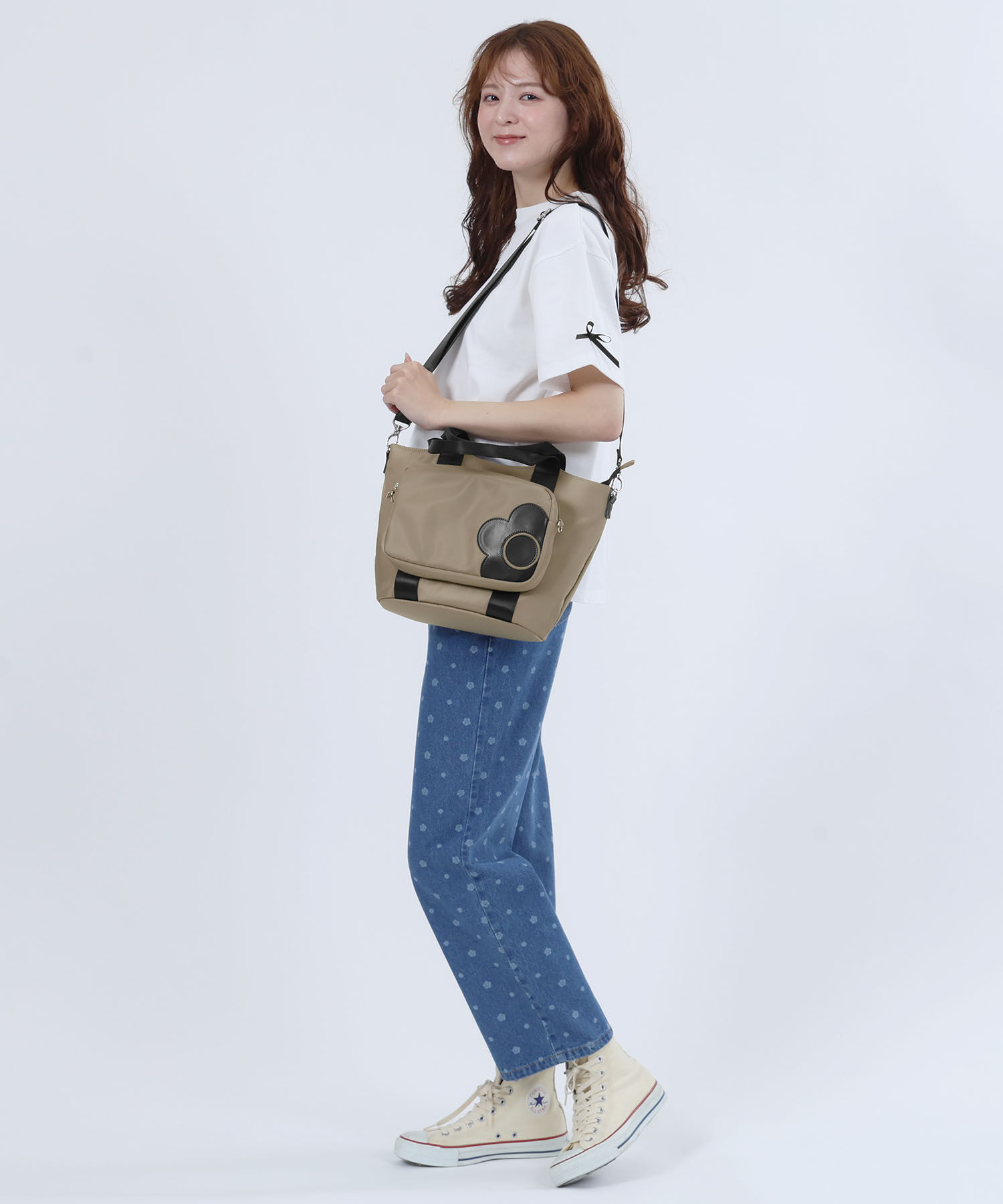 MARY QUANT「デイジーセパレート 2WAYトート」|ショルダー・メッセンジャー|