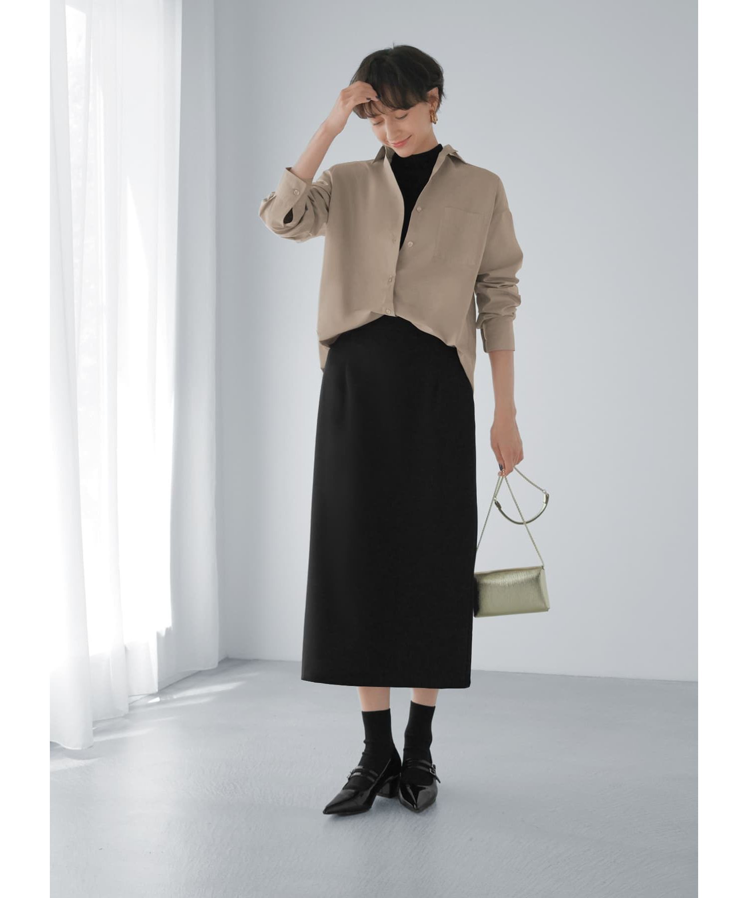 STYLE DELI「シワFREEベーシックシャツ」|シャツ・ブラウス|