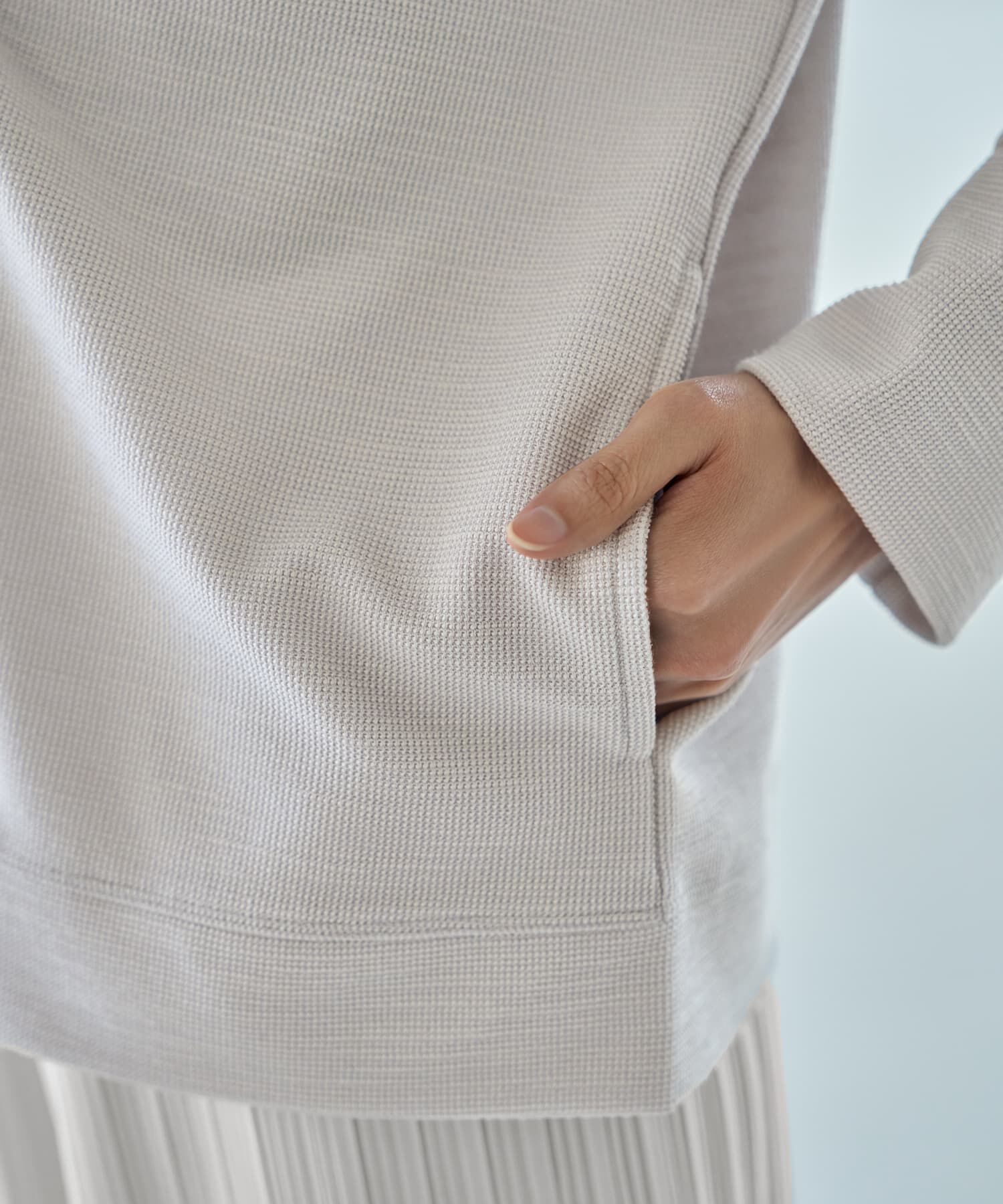 STYLE DELI「サーマル調カットソーカーディガン」|カーディガン|