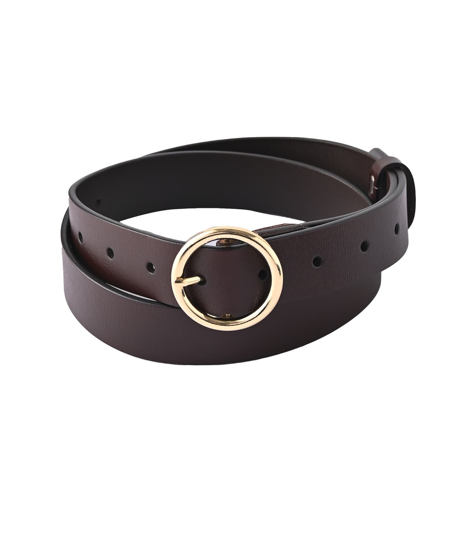 STYLE DELI「【DELI by】サークルバックル本革ベルト」|ベルト|