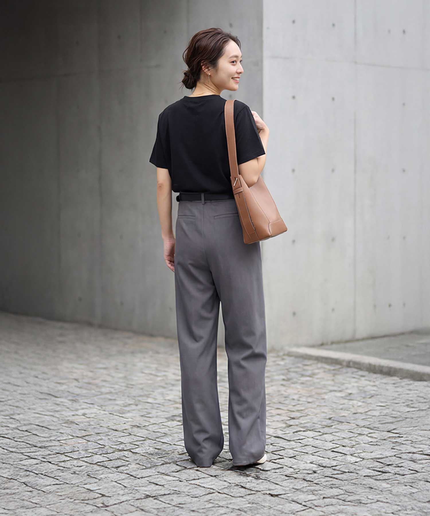 STYLE DELI「スモールメッセージロゴTシャツ」|Tシャツ・カットソー|