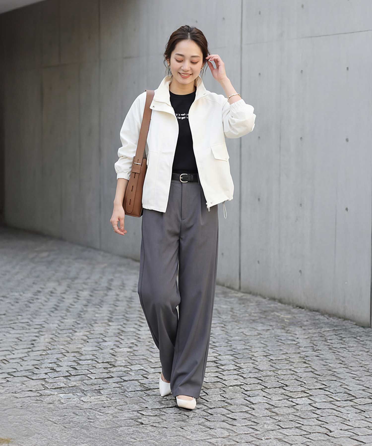 STYLE DELI「スモールメッセージロゴTシャツ」|Tシャツ・カットソー|