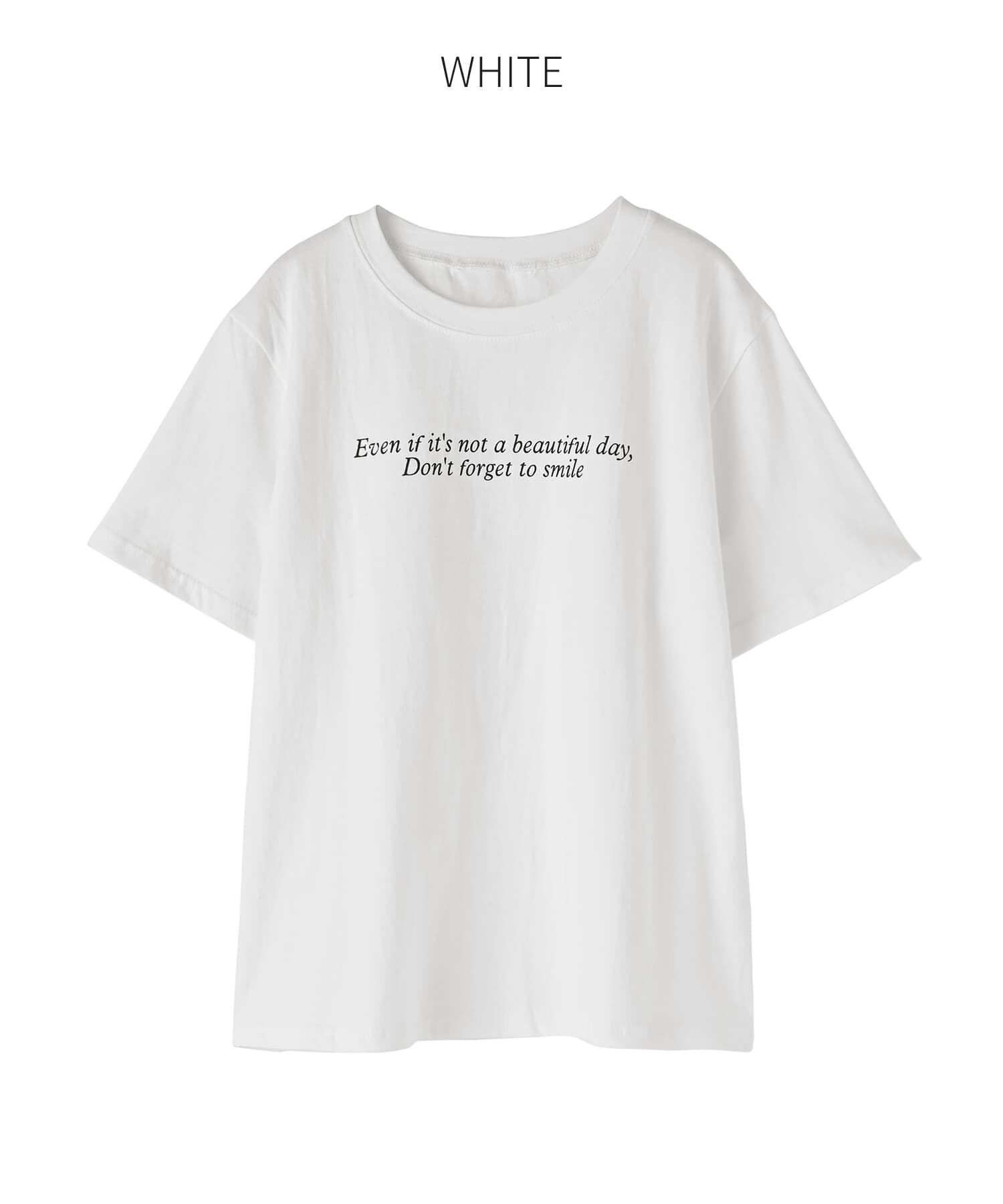 STYLE DELI「スモールメッセージロゴTシャツ」|Tシャツ・カットソー|