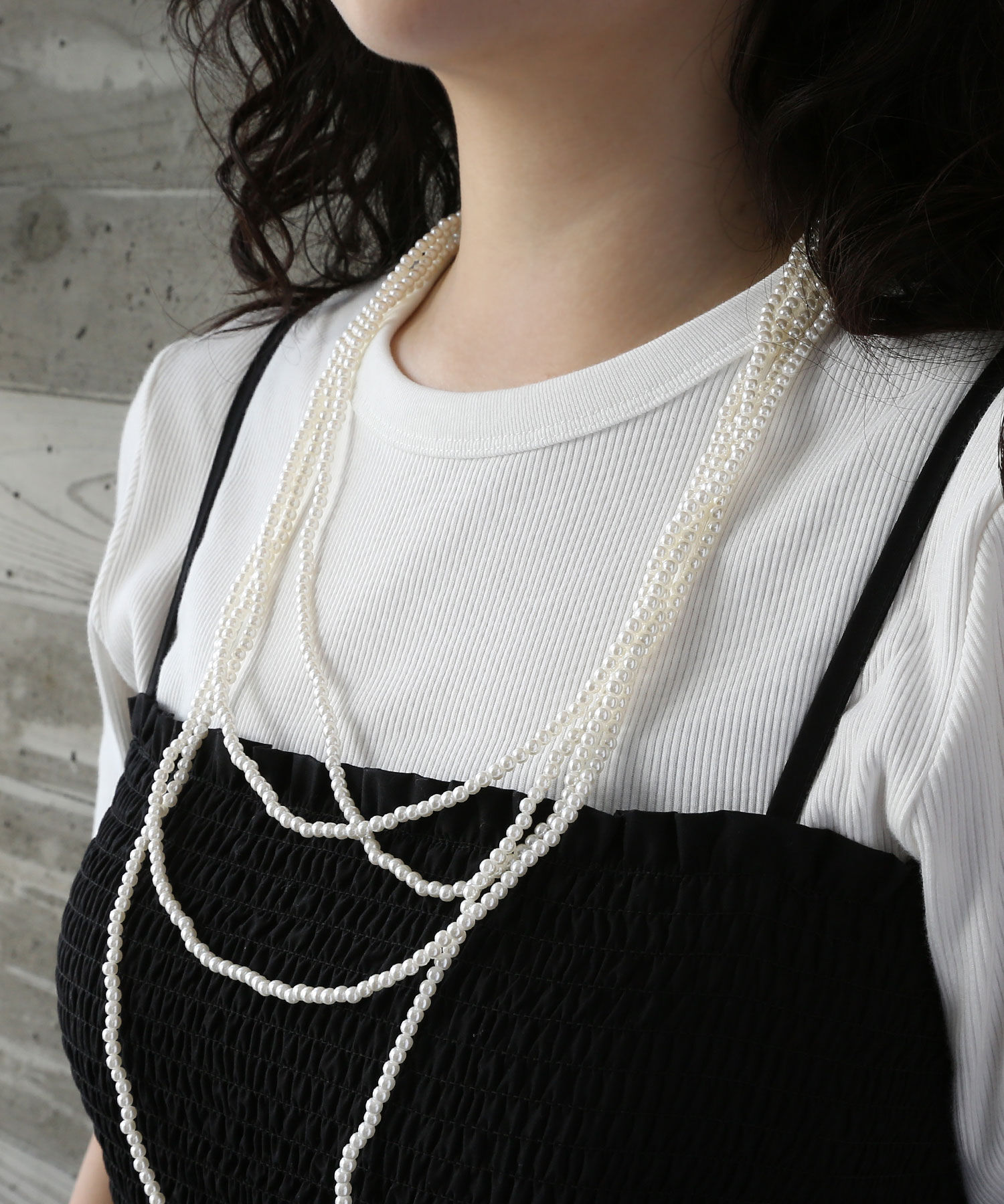 colleca la「スーパーロングパールネックレス［300cm］」|ネックレス|