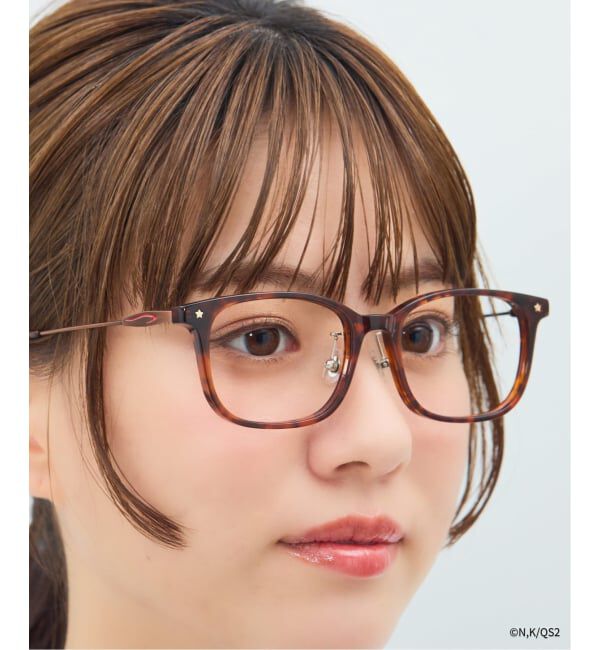  「Zoff｜五等分の花嫁＊ 中野五月モデル[ご予約限定特典アクリルスタンド付き] レンズ交換券付」|メガネ|